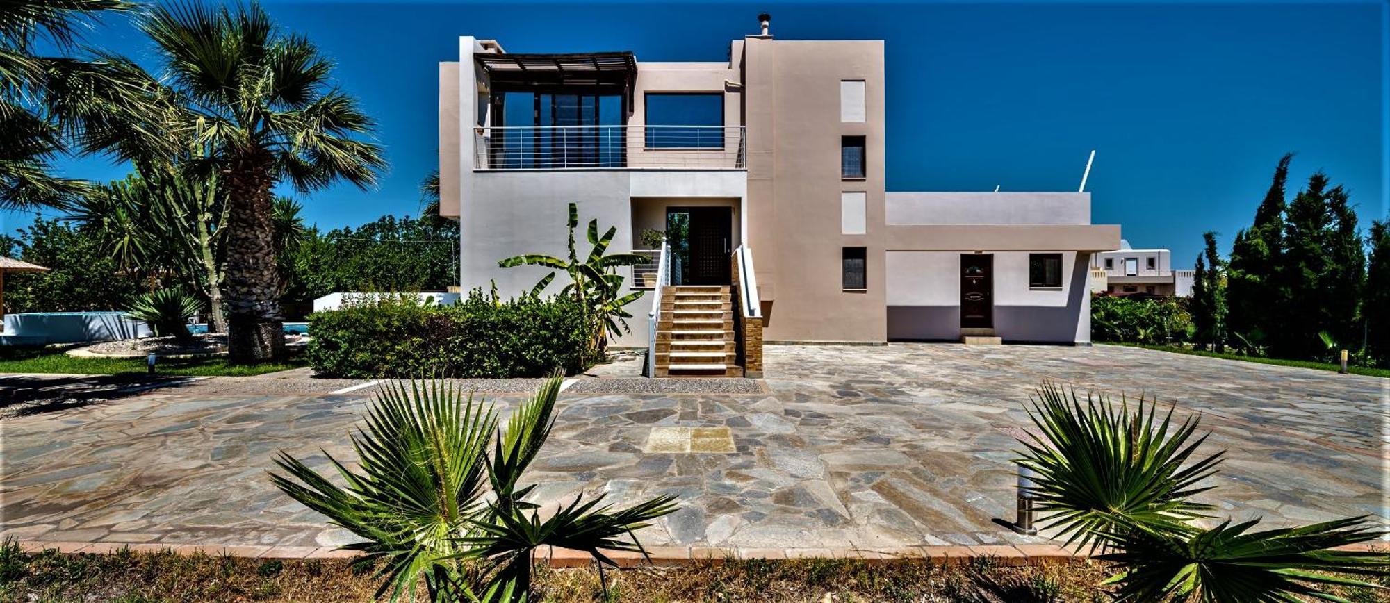 Xenos Villa 2 With A Private Pool,Near The Sea Tigaki Dış mekan fotoğraf