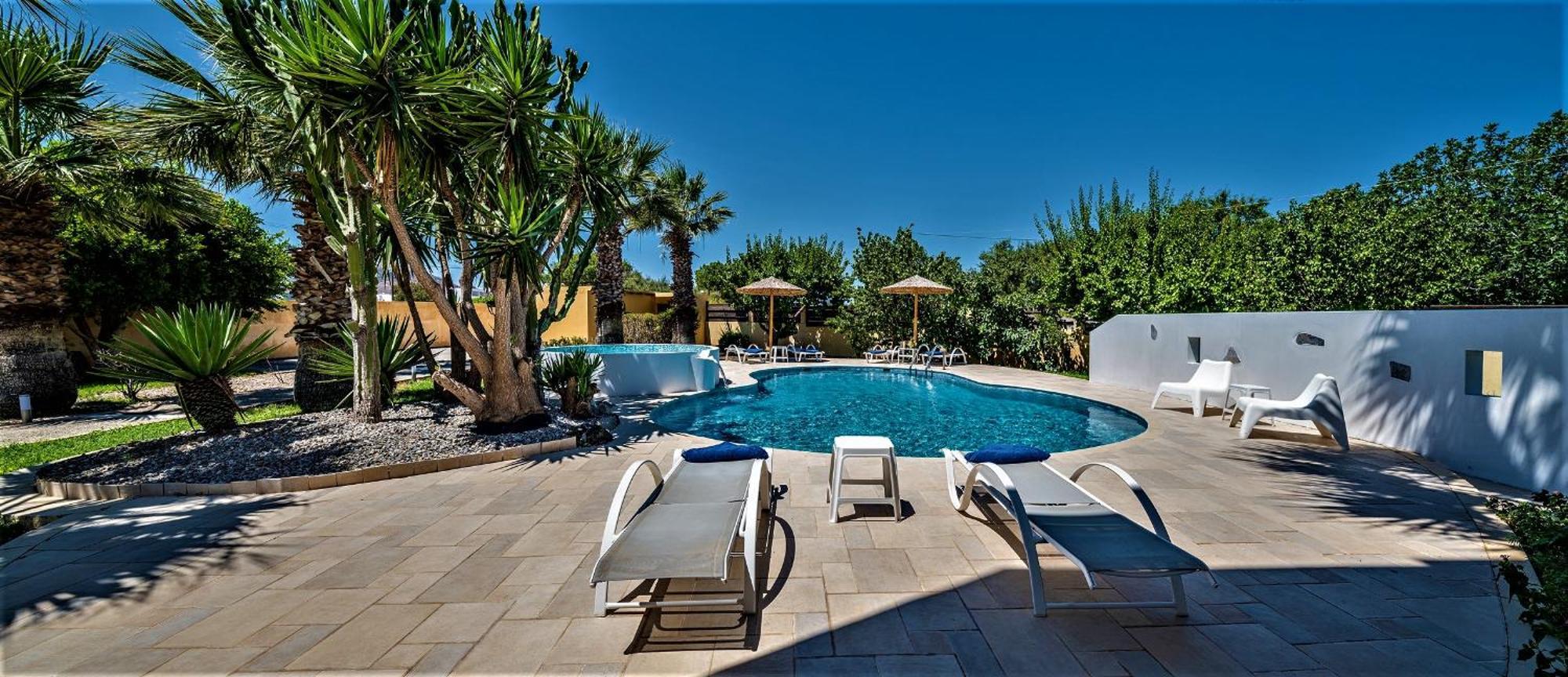 Xenos Villa 2 With A Private Pool,Near The Sea Tigaki Dış mekan fotoğraf