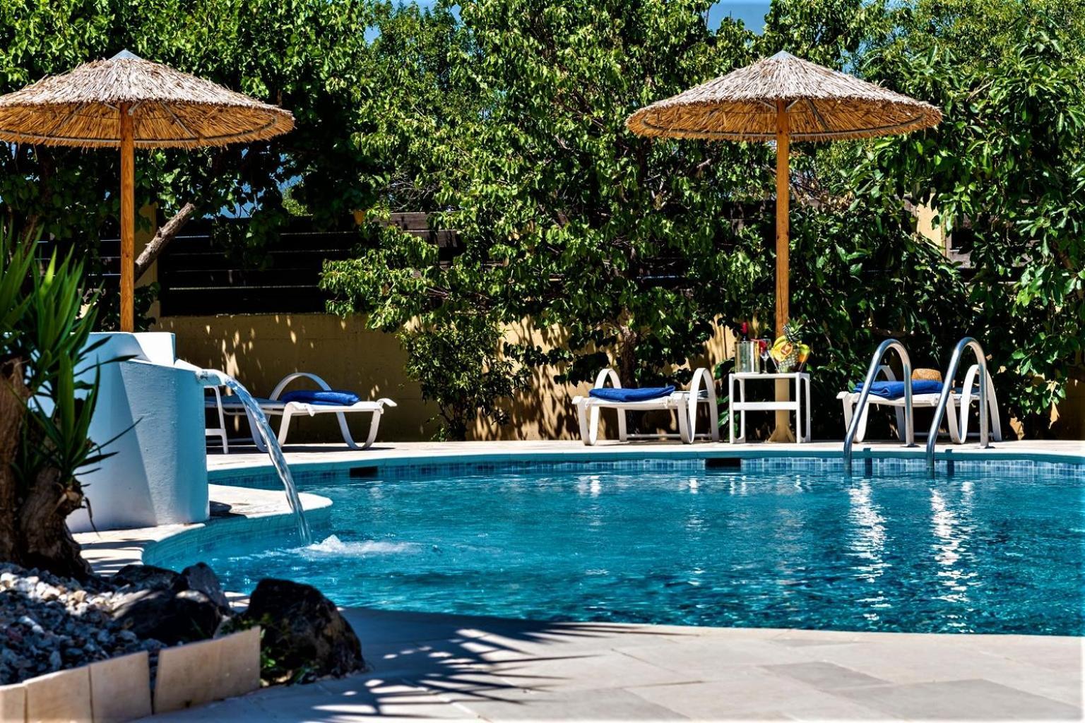 Xenos Villa 2 With A Private Pool,Near The Sea Tigaki Dış mekan fotoğraf