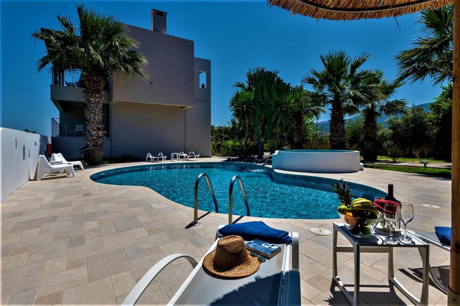 Xenos Villa 2 With A Private Pool,Near The Sea Tigaki Dış mekan fotoğraf