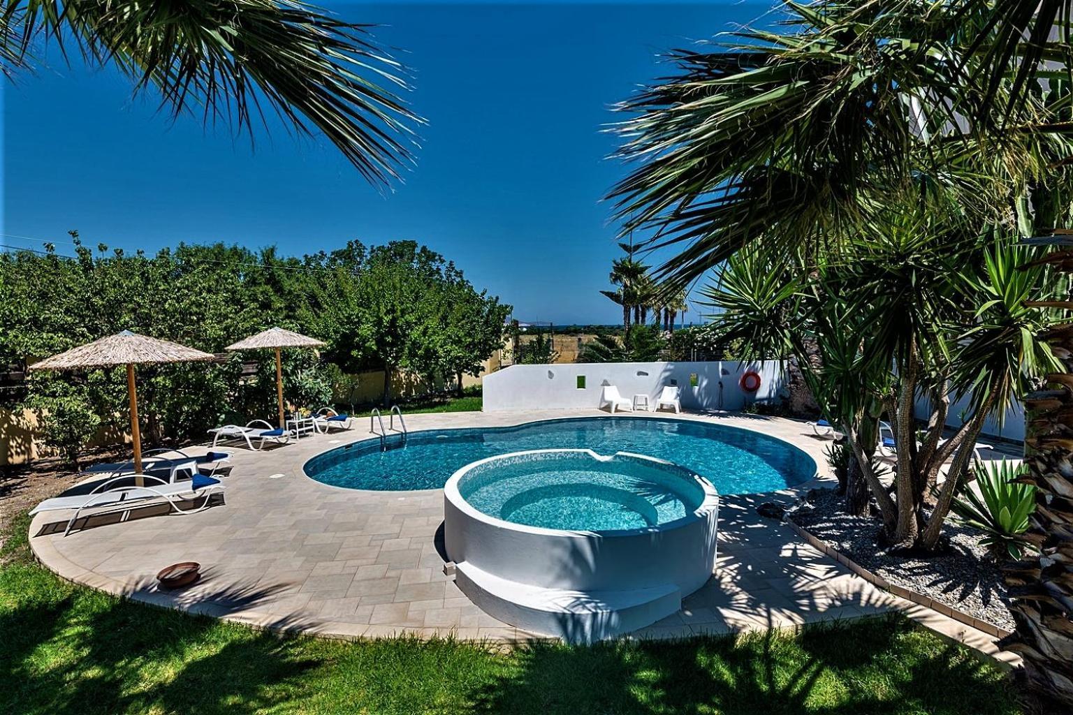 Xenos Villa 2 With A Private Pool,Near The Sea Tigaki Dış mekan fotoğraf